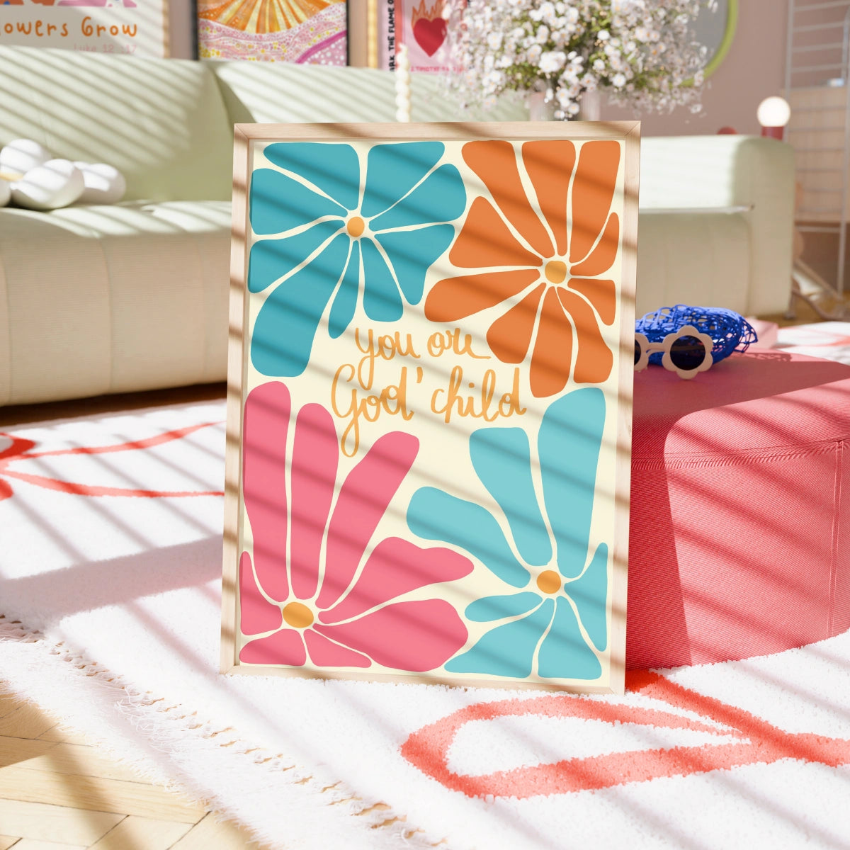 Stampa "Morning Into Dancing" - Arte murale cristiana con palla da discoteca (copia)