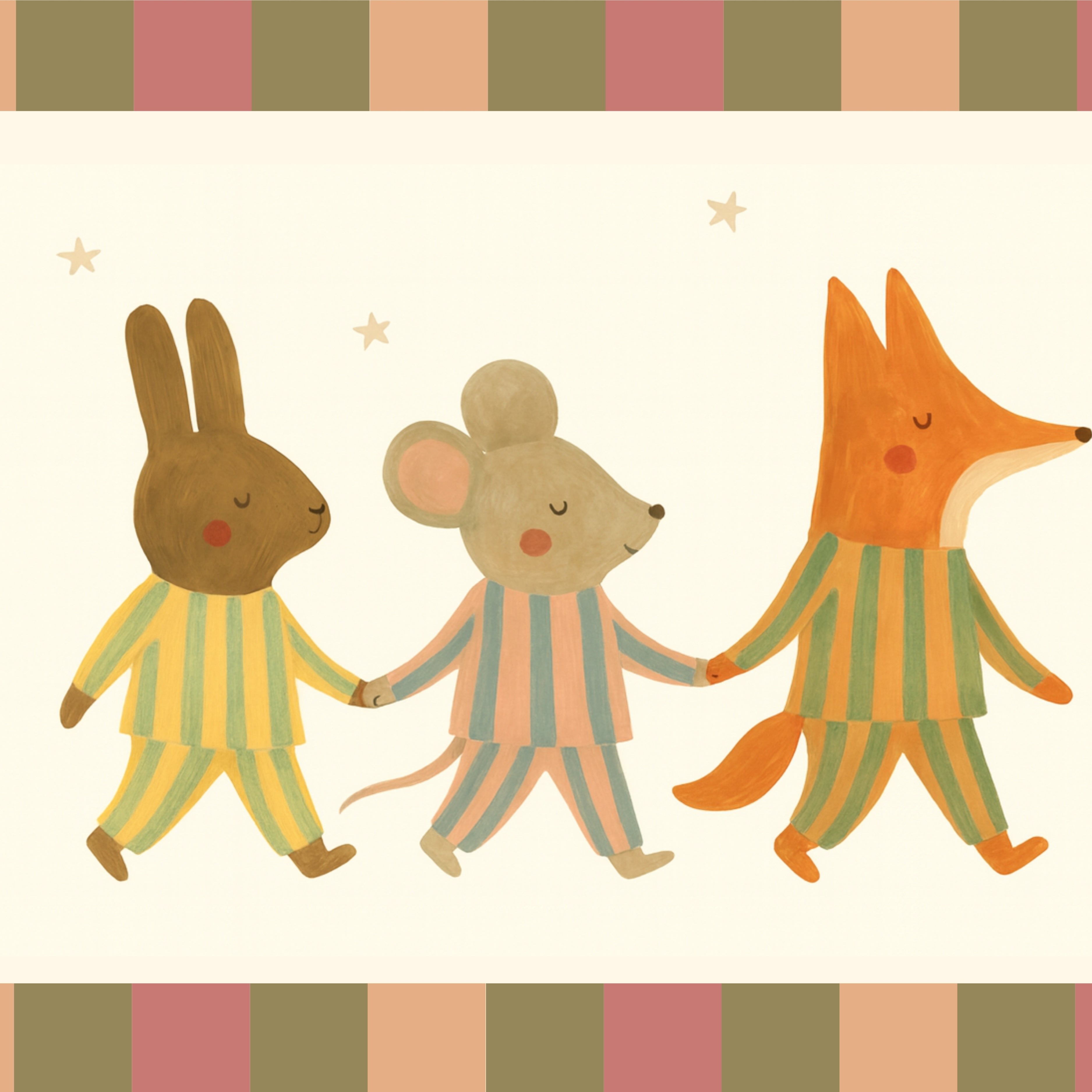 Stampa per bambini "Amici del bosco",