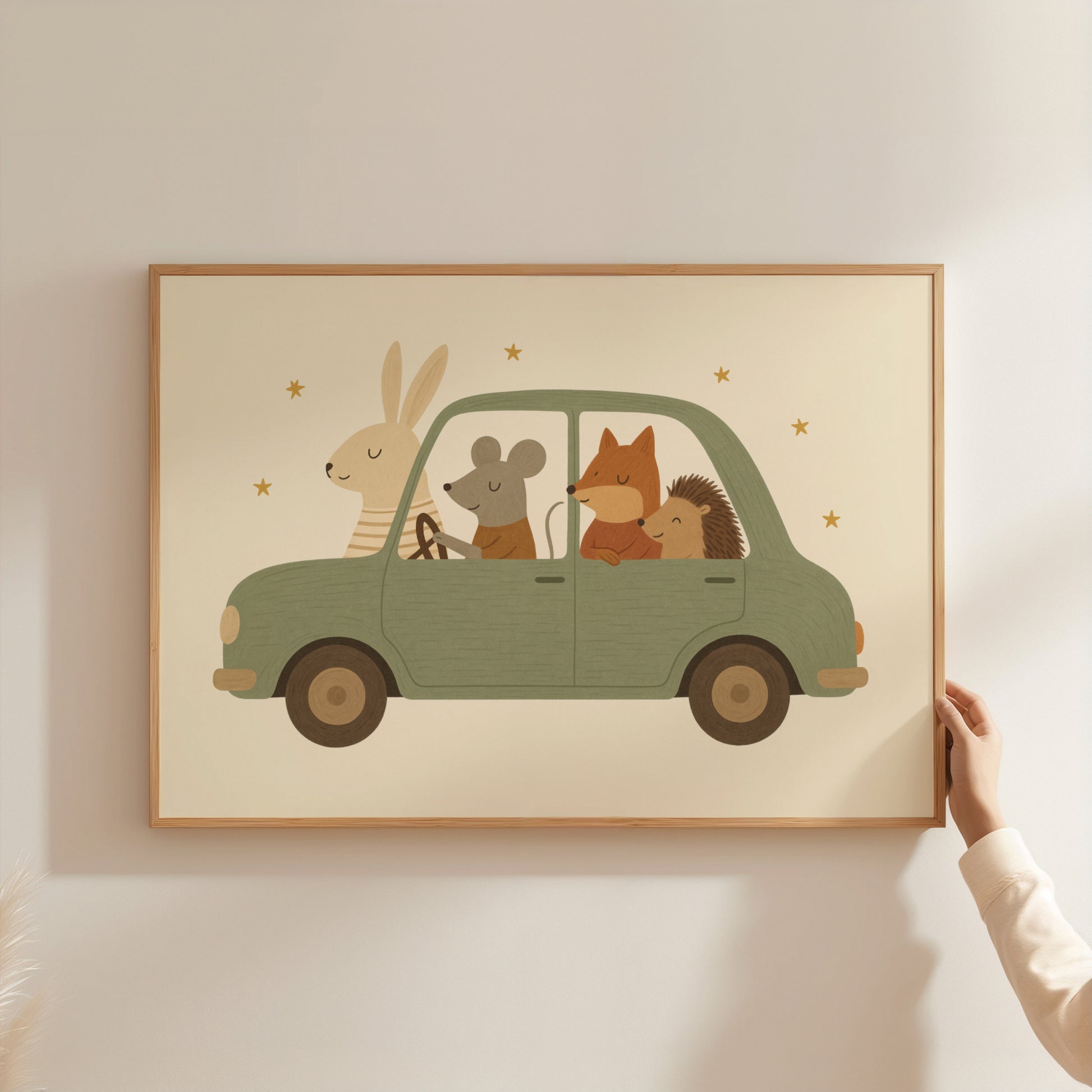 Poster vintage per la cameretta dei bambini