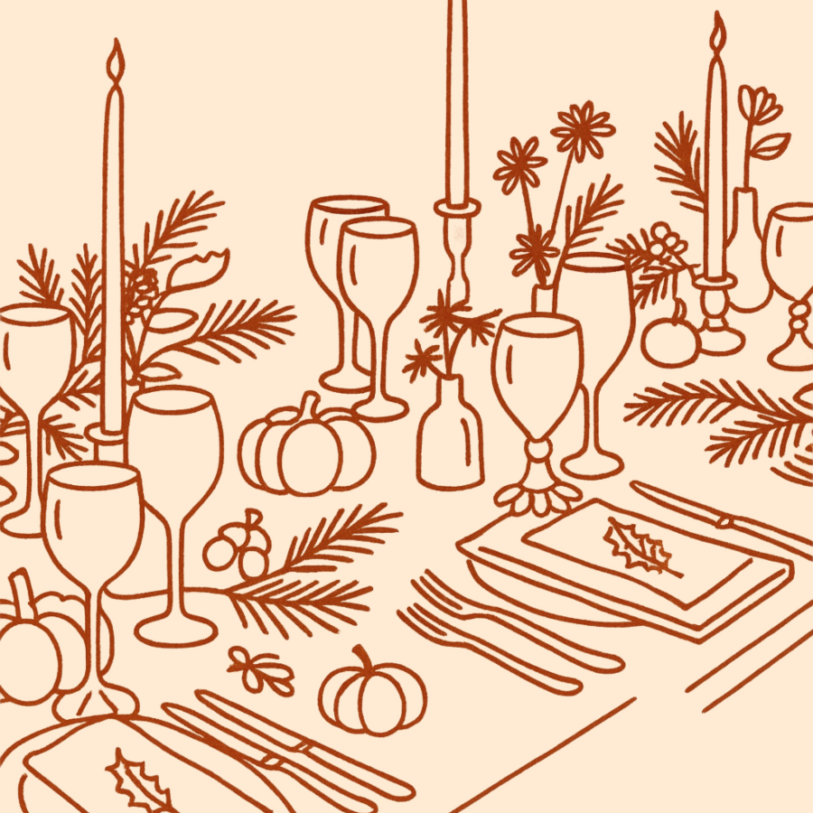 Decorazione murale per la tavola del Ringraziamento - Decorazione del raccolto autunnale