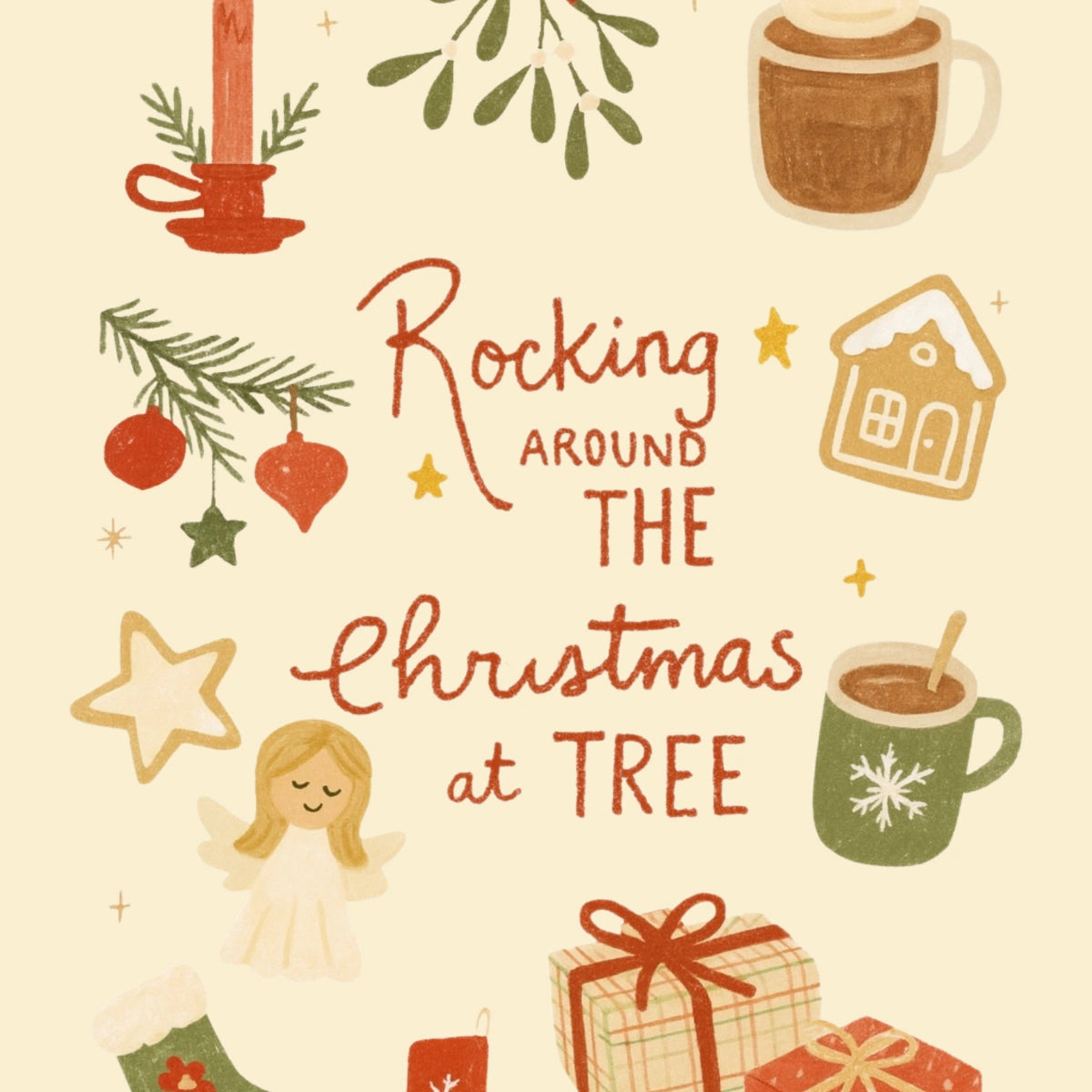 Stampa "Rolling Around the Christmas Tree"