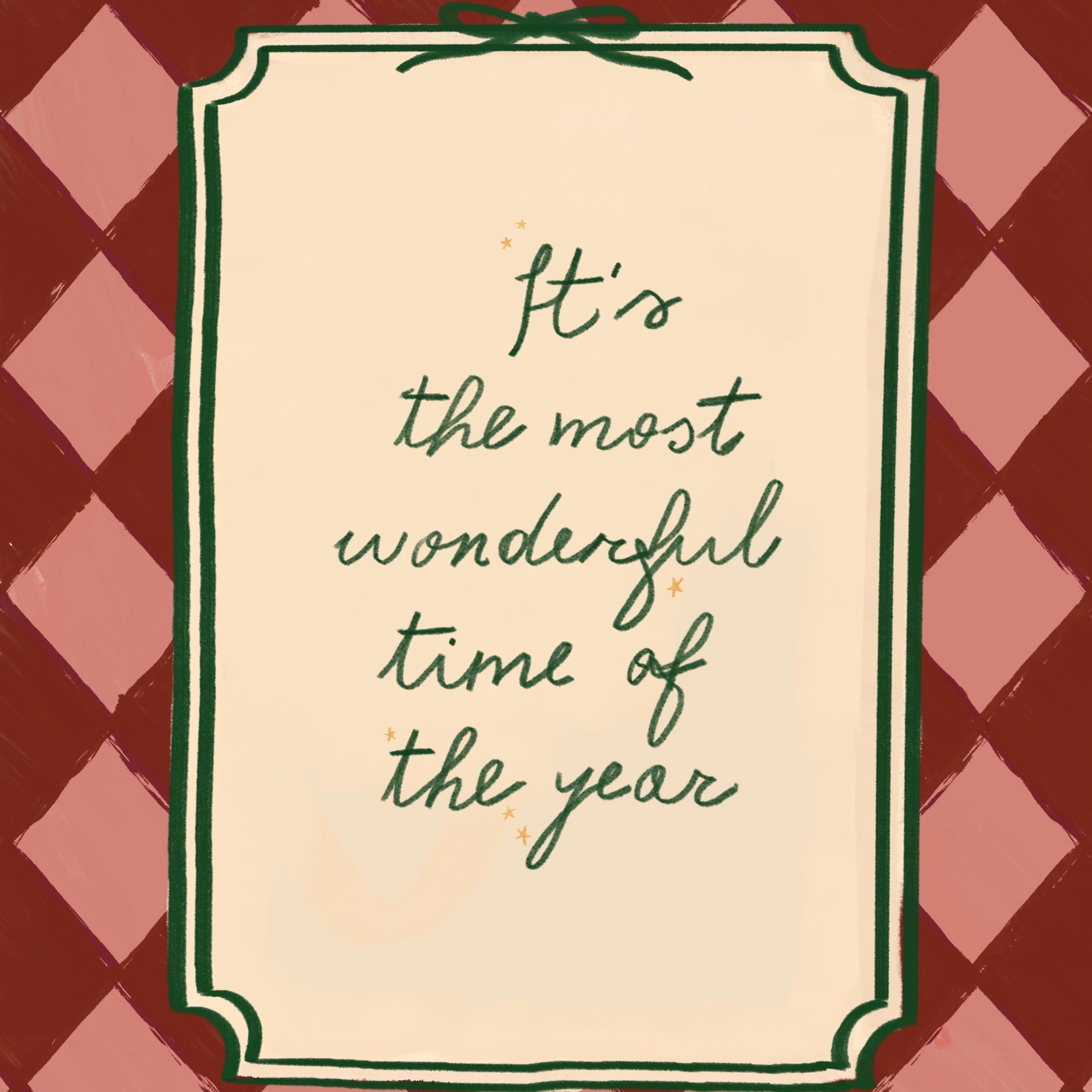 Decorazioni natalizie retrò