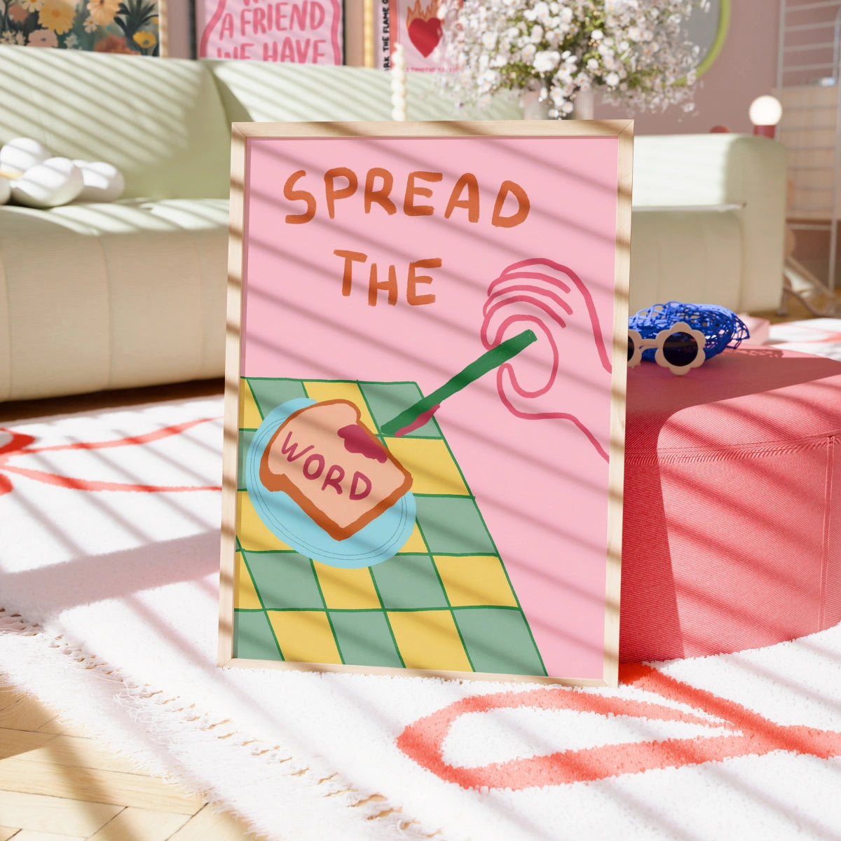 Diffondi la parola - Arte murale cristiana per la cucina