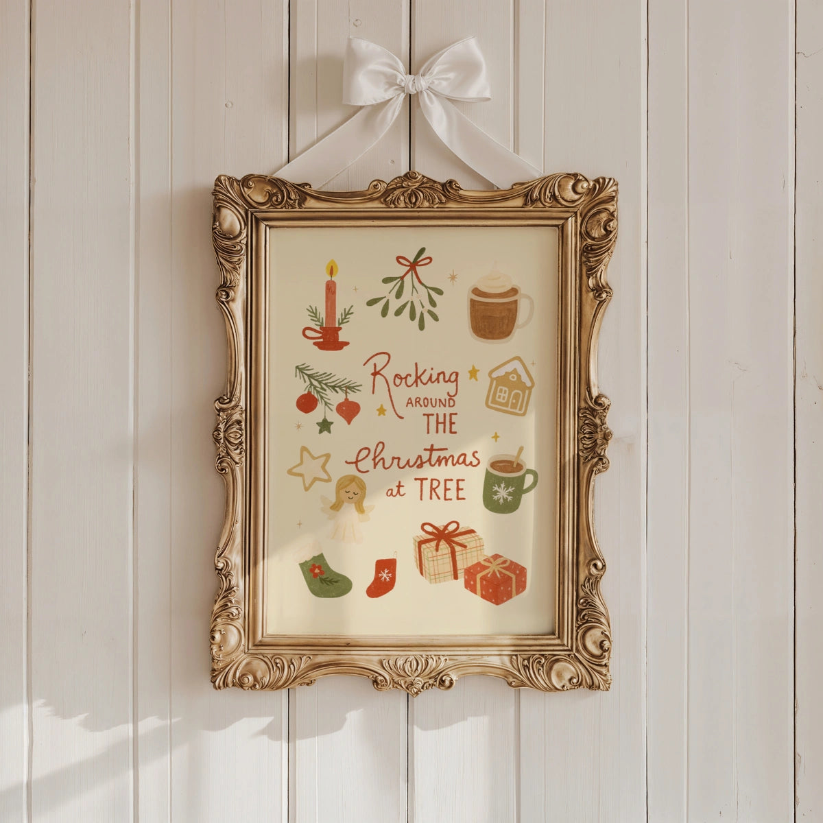 Stampa "Rolling Around the Christmas Tree"