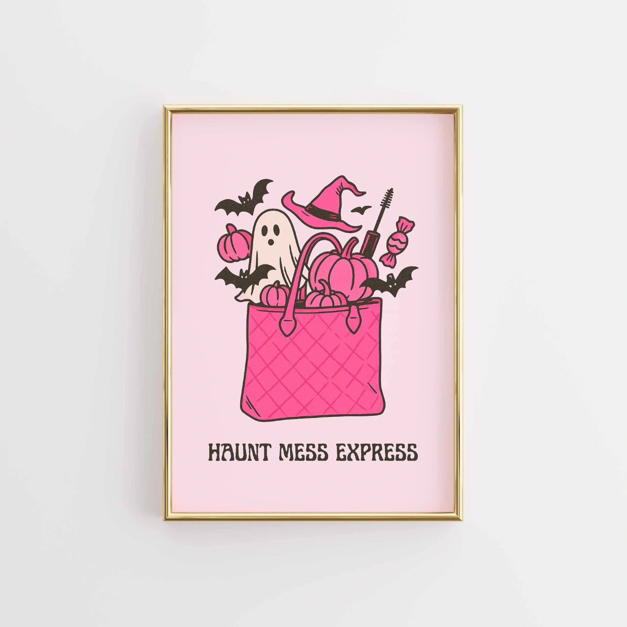 Haunt Mess Express – Divertente stampa di Halloween