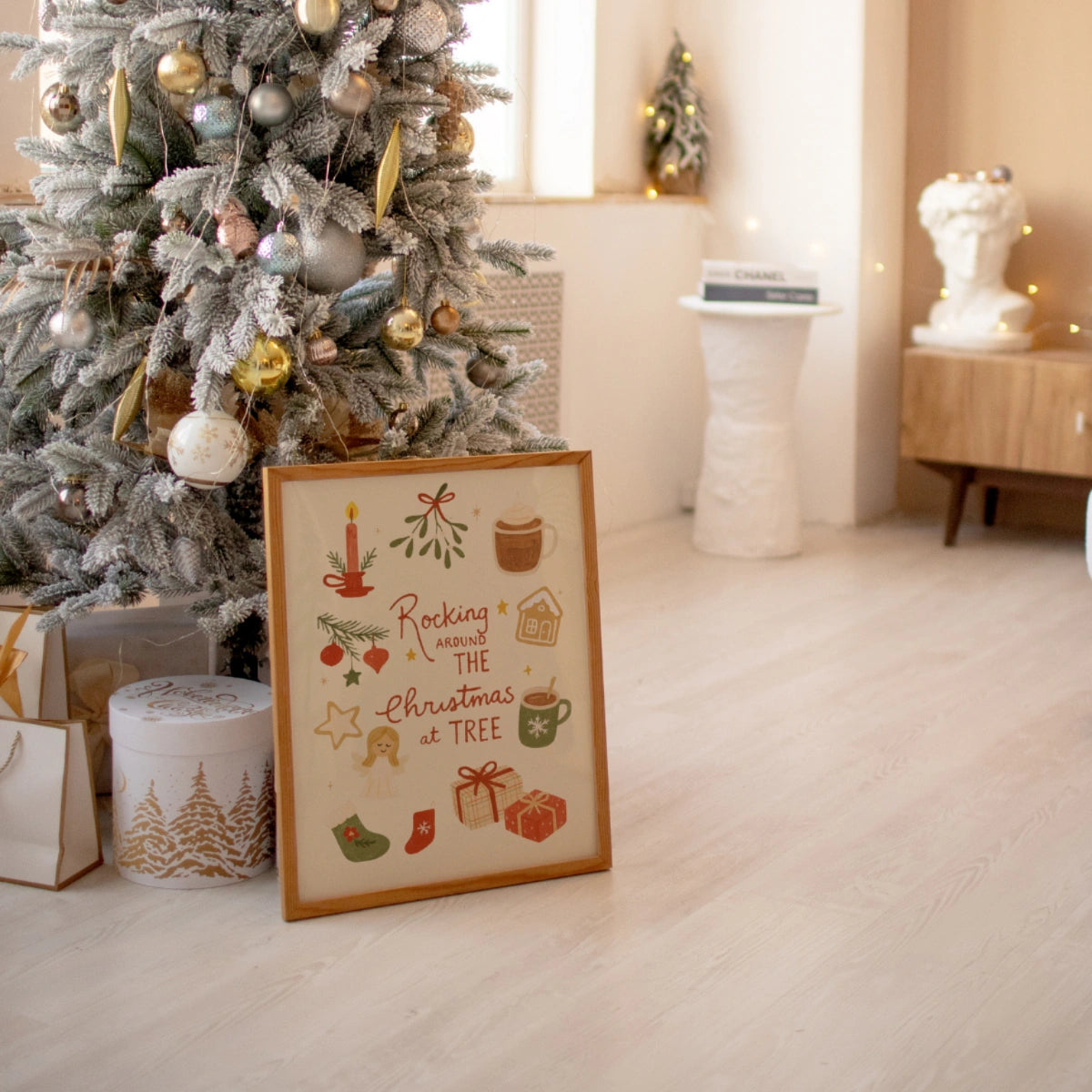 Stampa "Rolling Around the Christmas Tree"