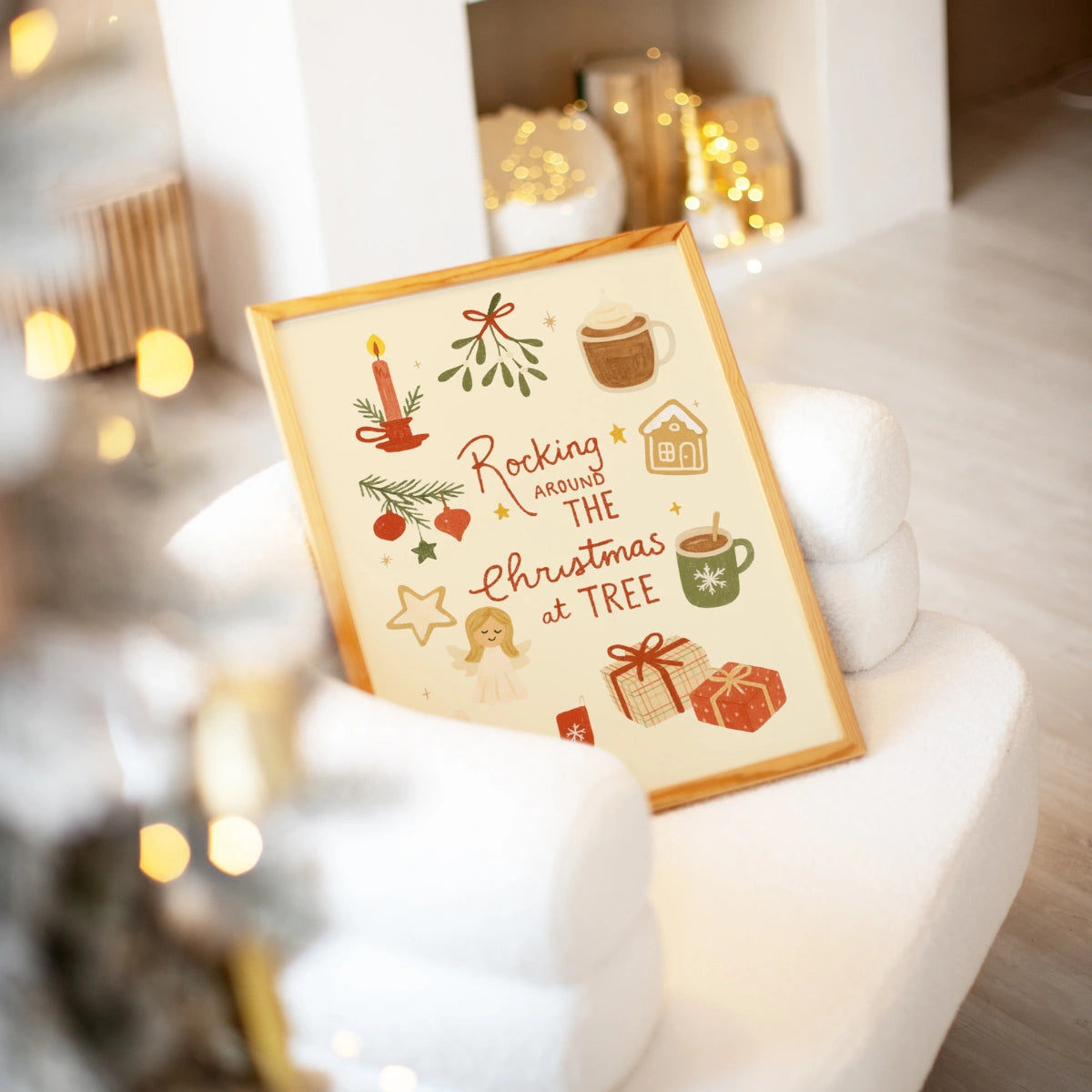 Stampa "Rolling Around the Christmas Tree"