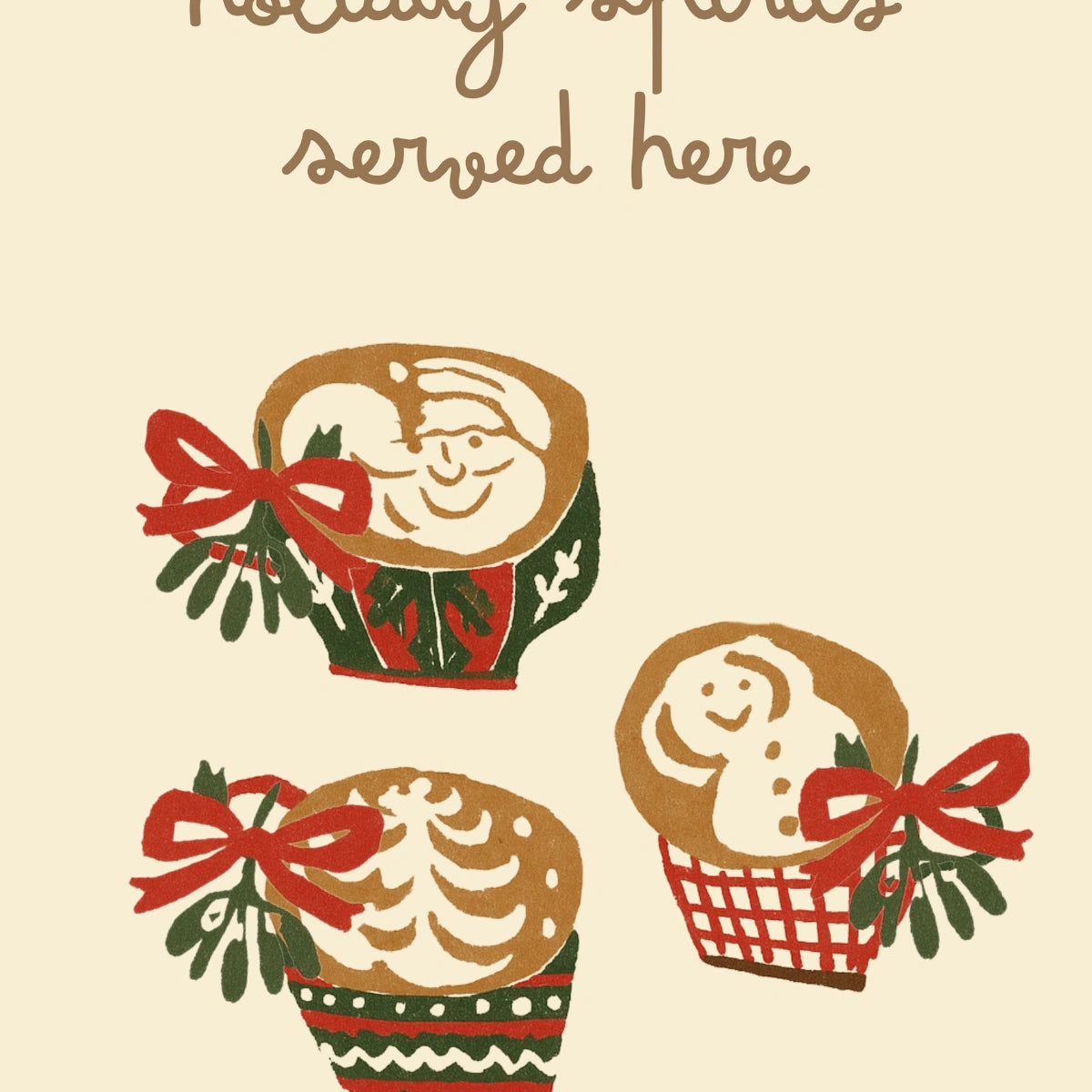 Spiriti delle feste serviti qui Stampa