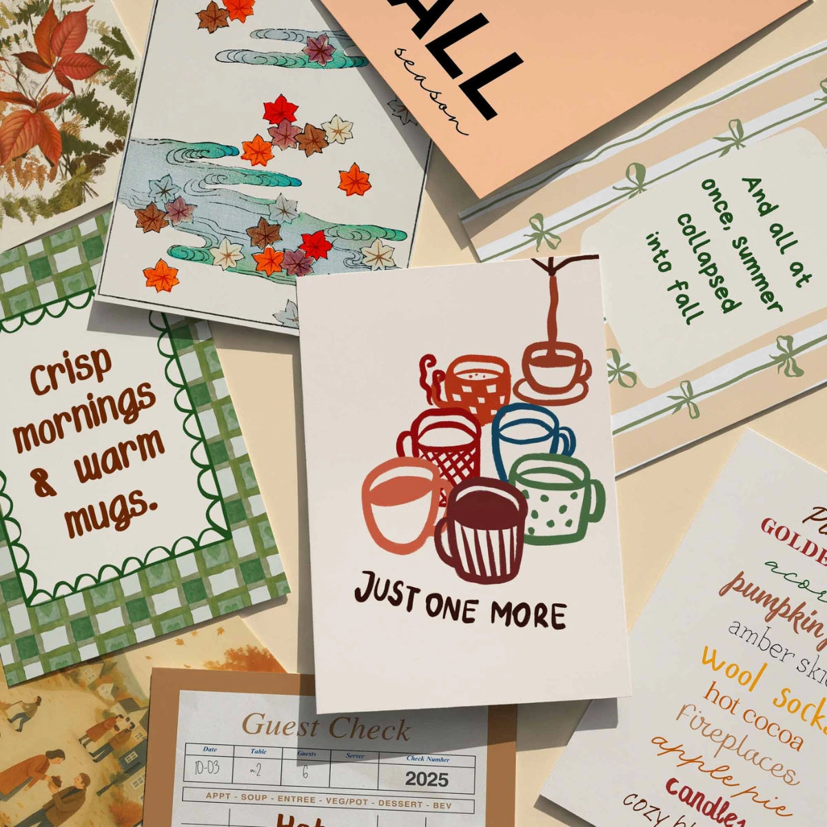 Decorazioni autunnali fatte a mano, oltre 100 stampe