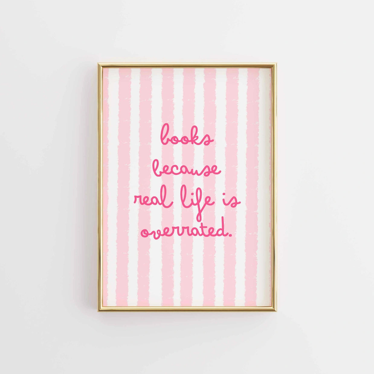 Libri sulla vita reale – Stampa libresca rosa