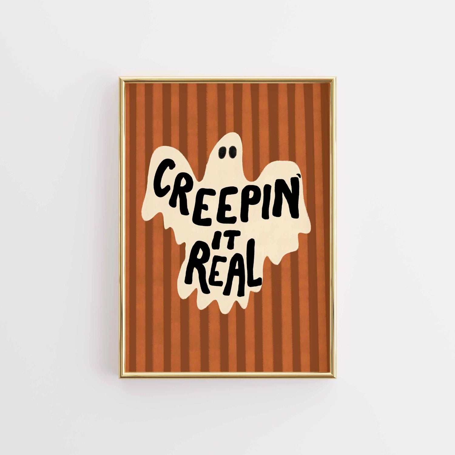 Creepin' It Real Print – Fantasma divertente