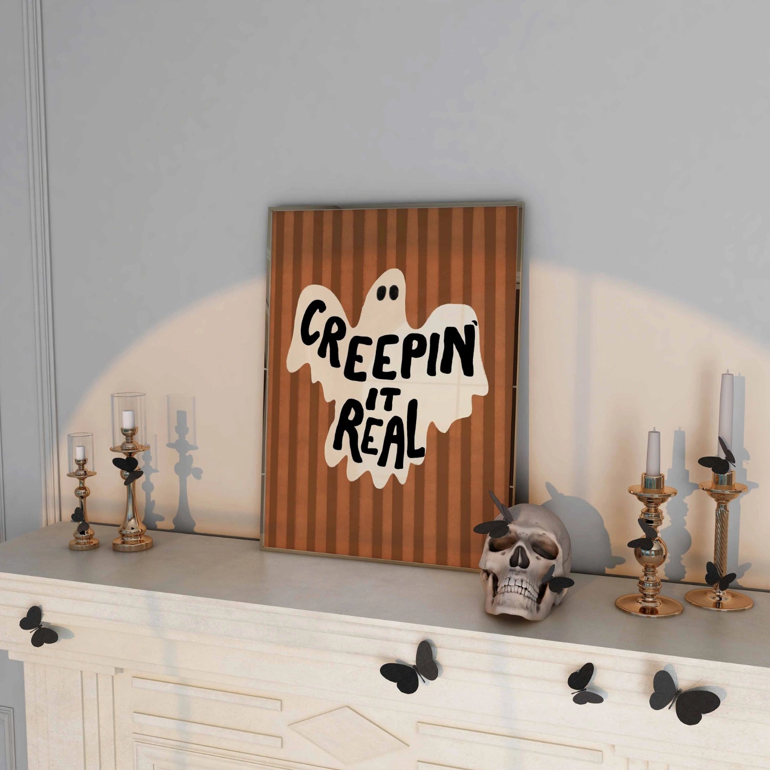 Creepin' It Real Print – Fantasma divertente