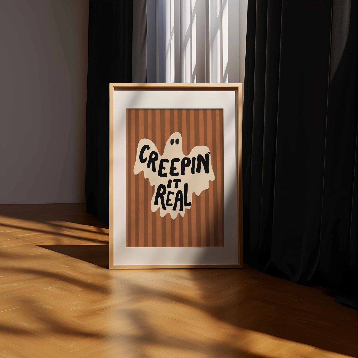 Creepin' It Real Print – Fantasma divertente