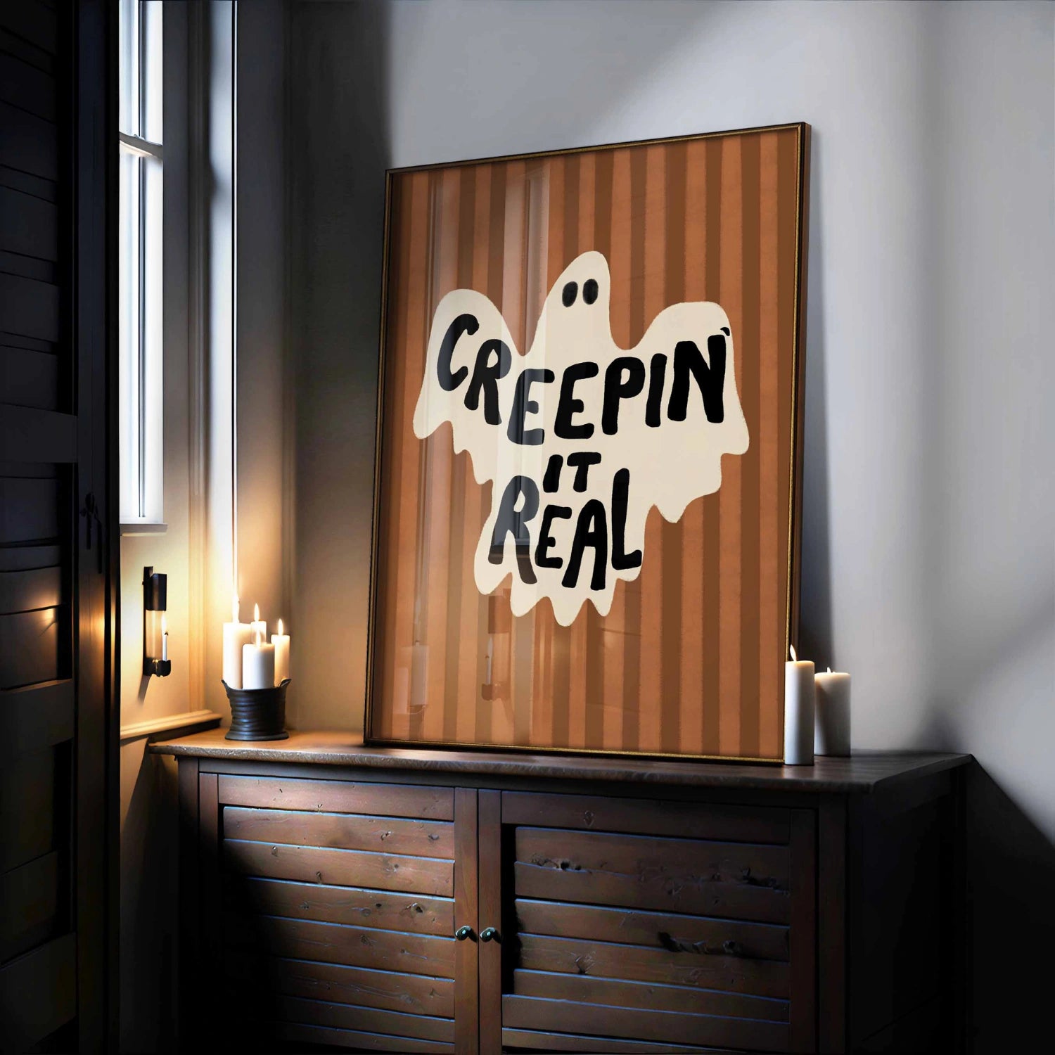 Creepin' It Real Print – Fantasma divertente