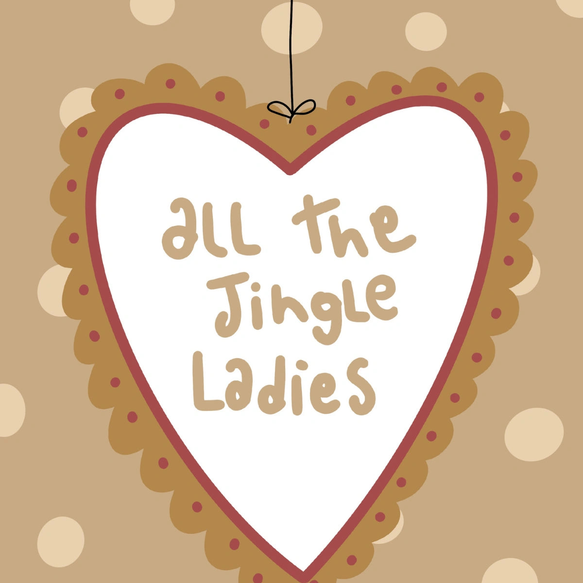 Tutte le Jingle Ladies Stampa Natalizia