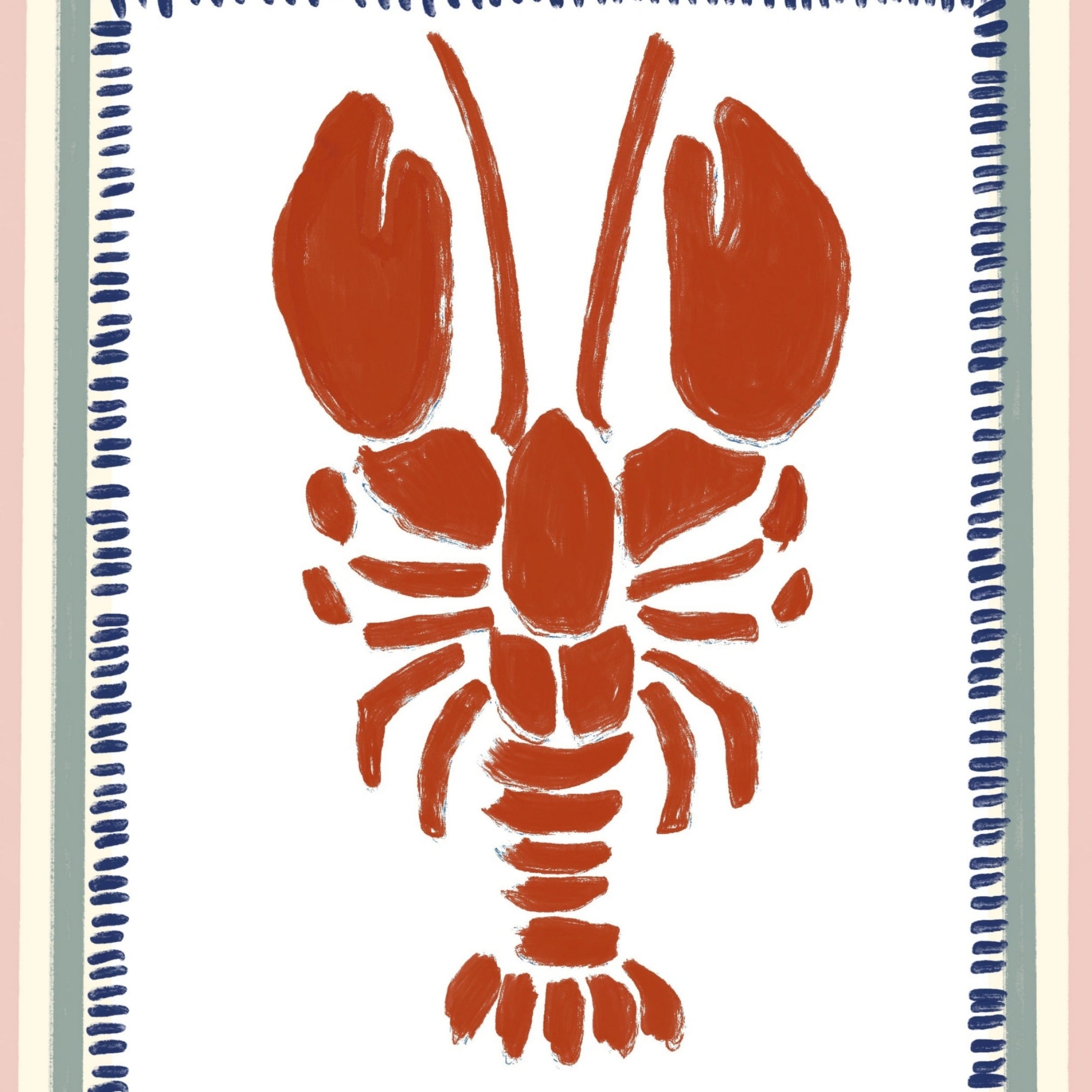 Decorazione murale per la tavola da pranzo italiana – Stampa di pasta, vino e cucina