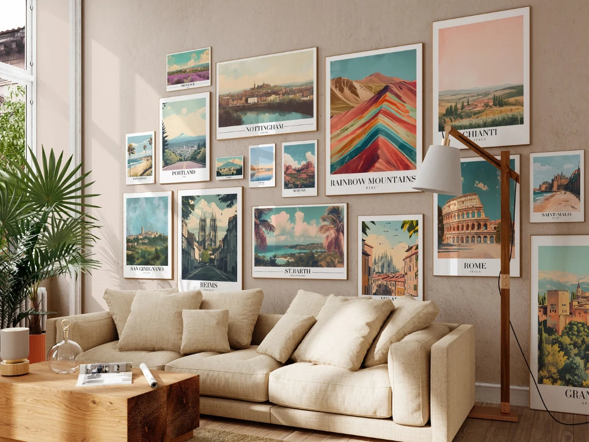 Viaggio retrò, oltre 250 stampe