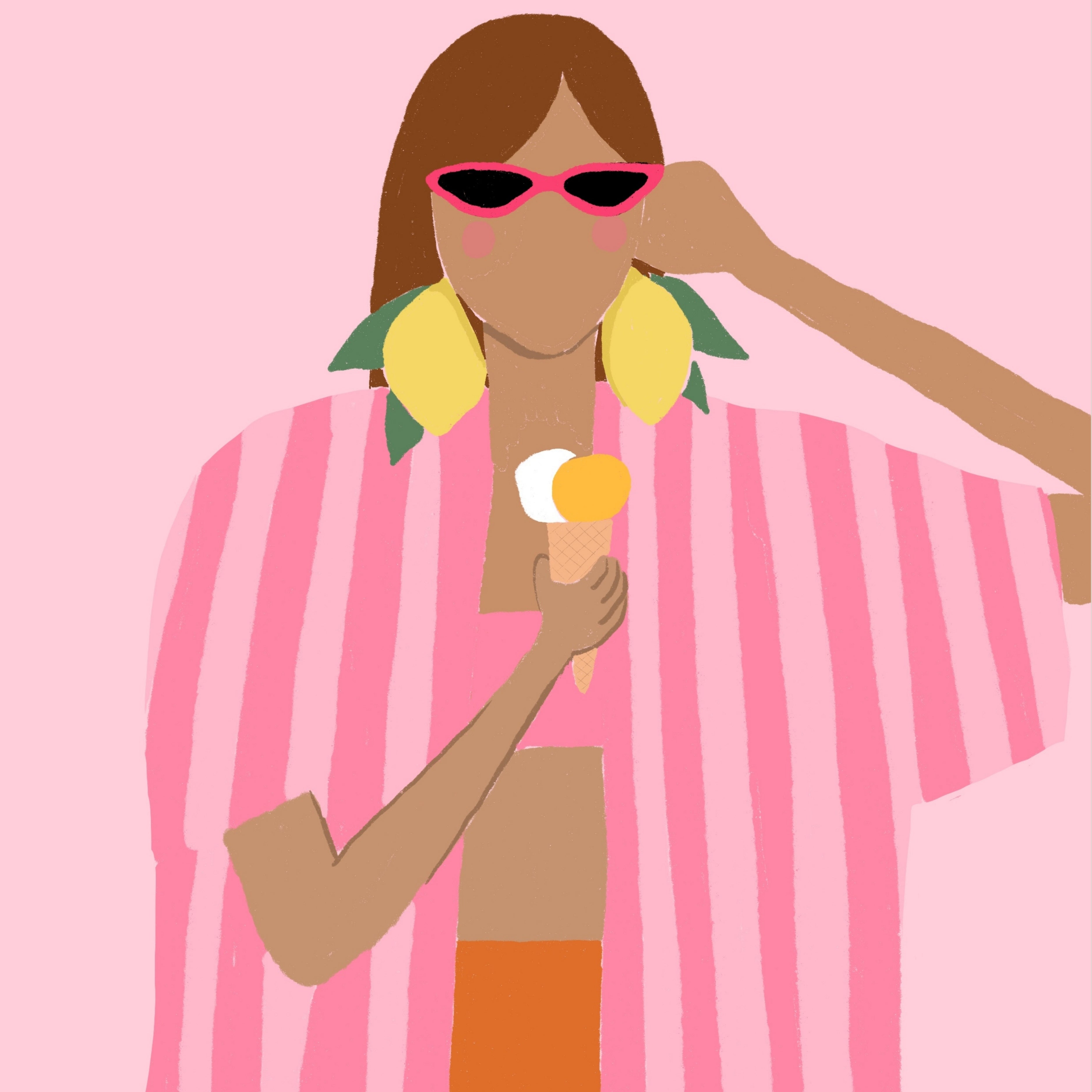 Stampa Limoncello – Citazione estiva italiana da parete