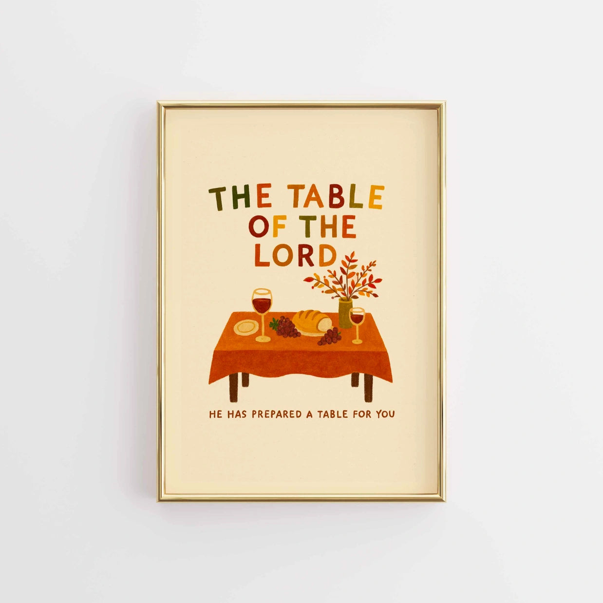 Stampa versetto della Bibbia cristiana