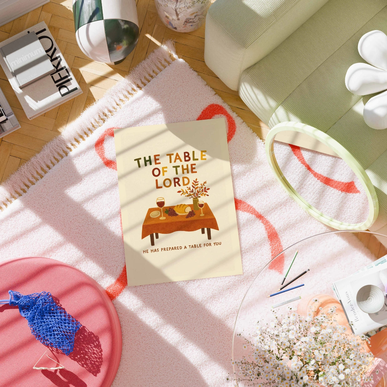 Stampa versetto della Bibbia cristiana