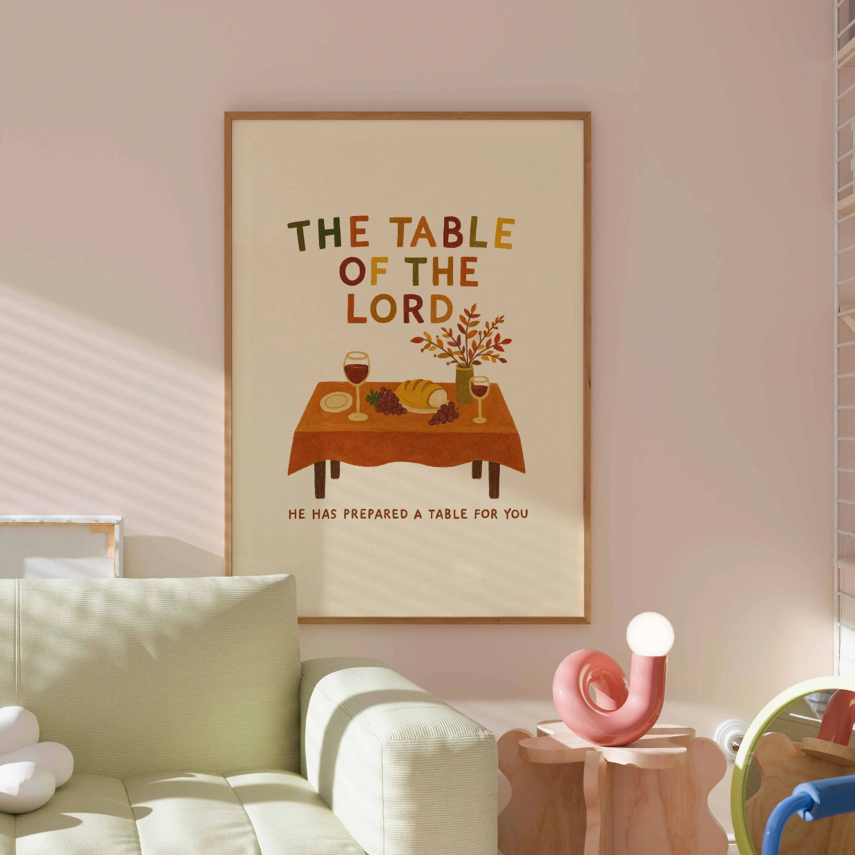 Stampa versetto della Bibbia cristiana