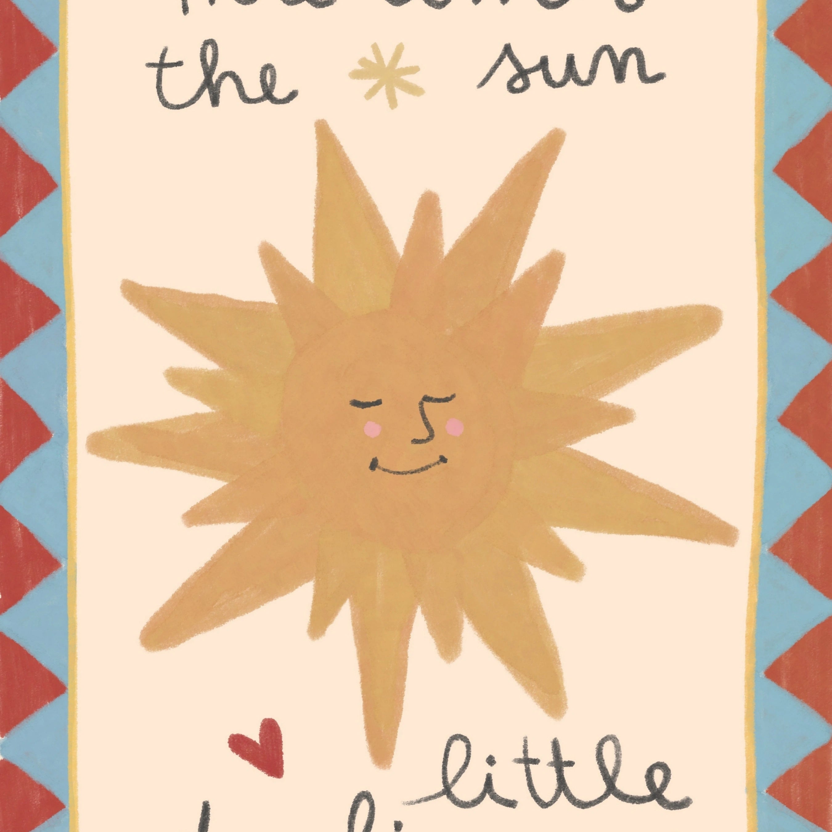 Decorazione per la cameretta del bambino con citazione positiva