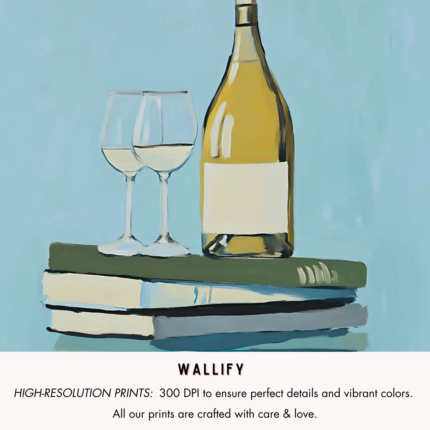 Decorazioni blu fatte a mano, oltre 100 stampe