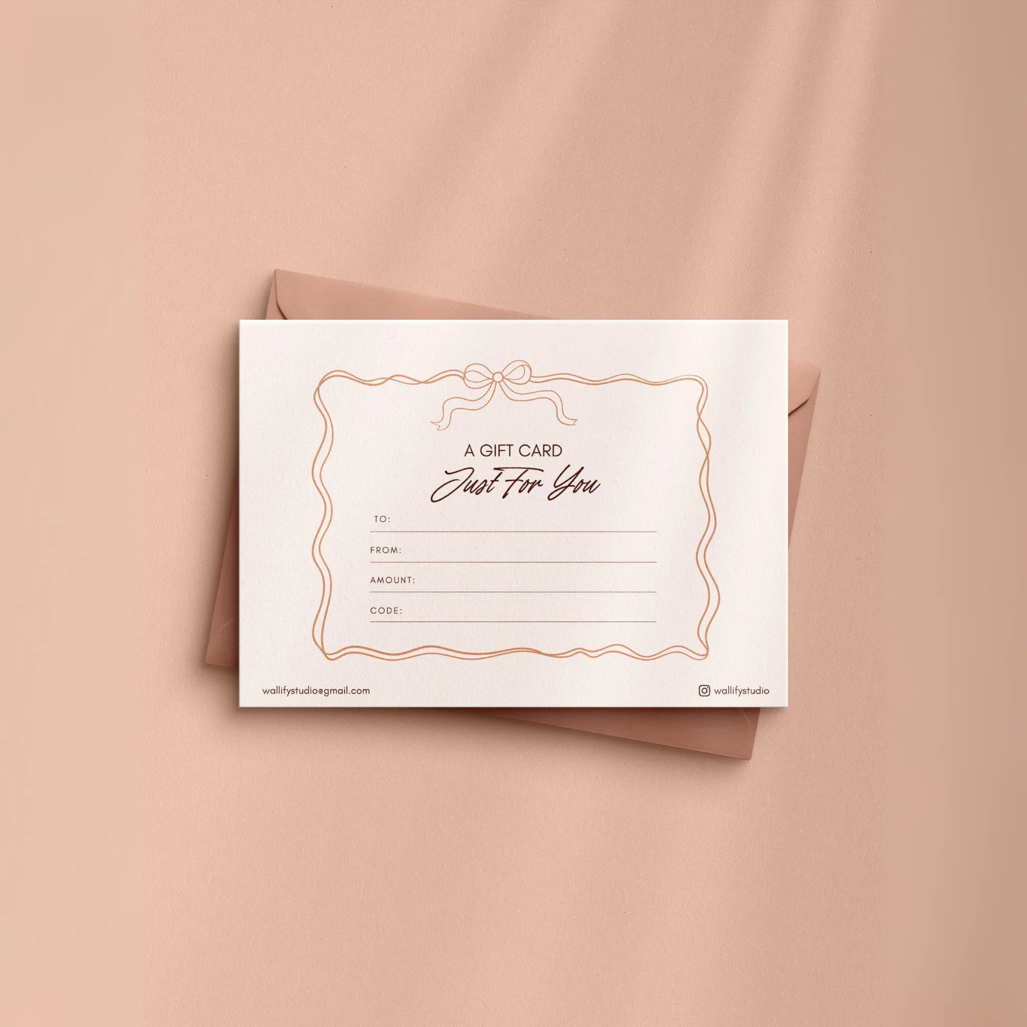 Carta regalo Wallify: il regalo d'arte perfetto