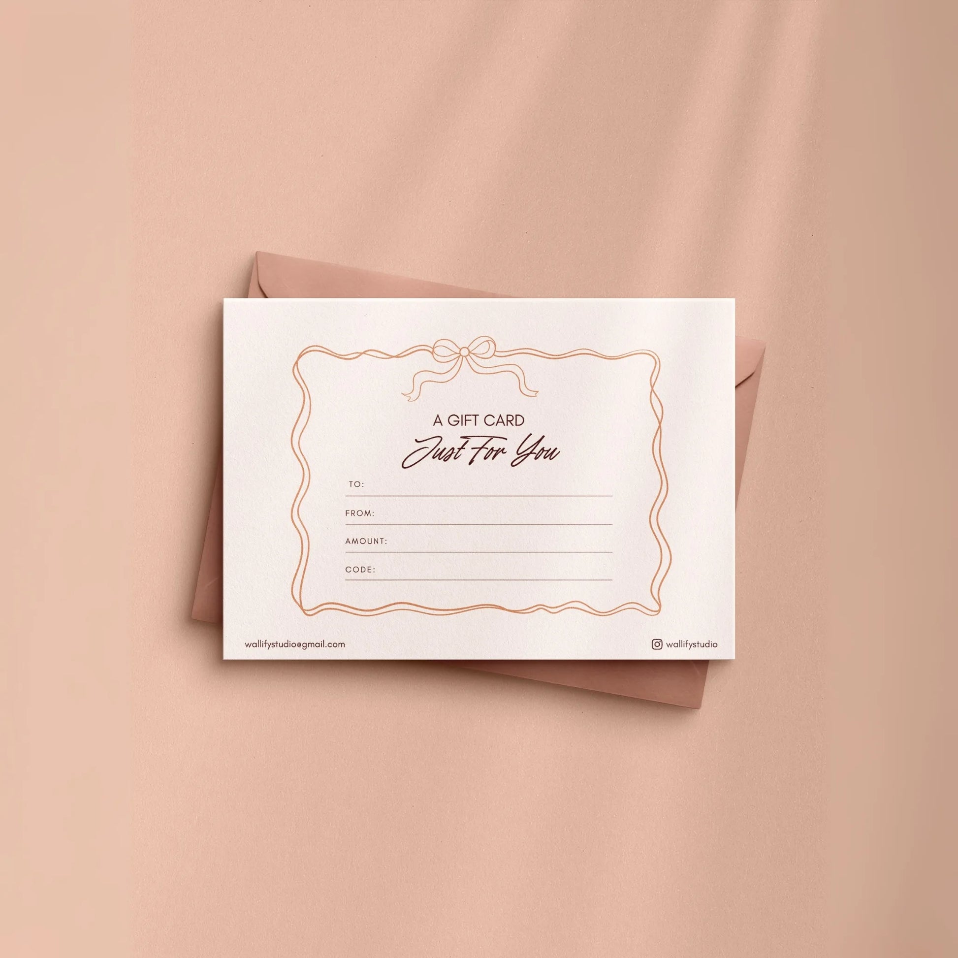 Carta regalo Wallify: il regalo d'arte perfetto