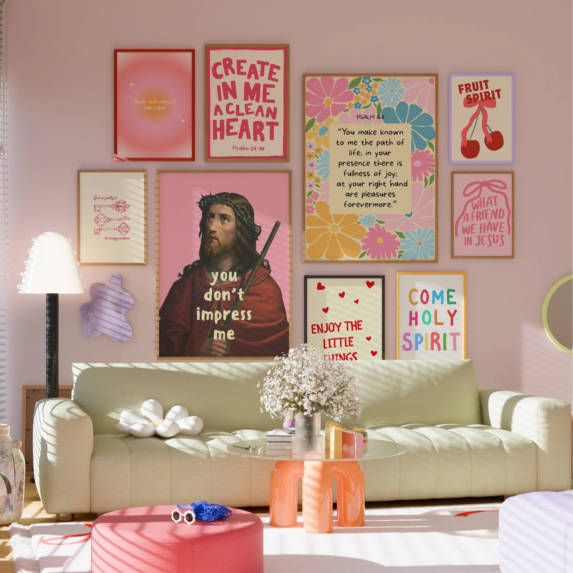 Decorazioni cristiane fatte a mano, oltre 250 stampe