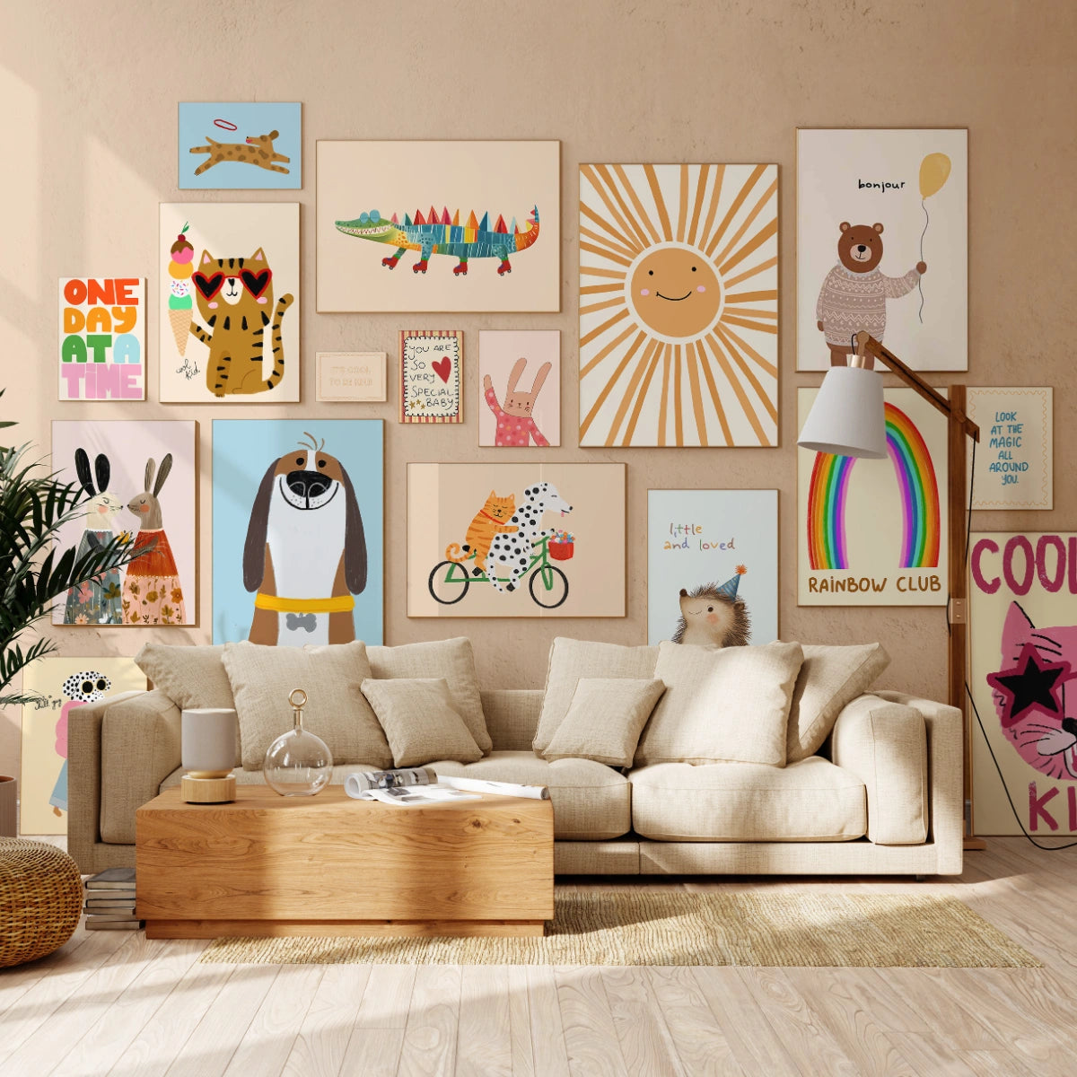 Asilo nido fatto a mano, oltre 120 stampe