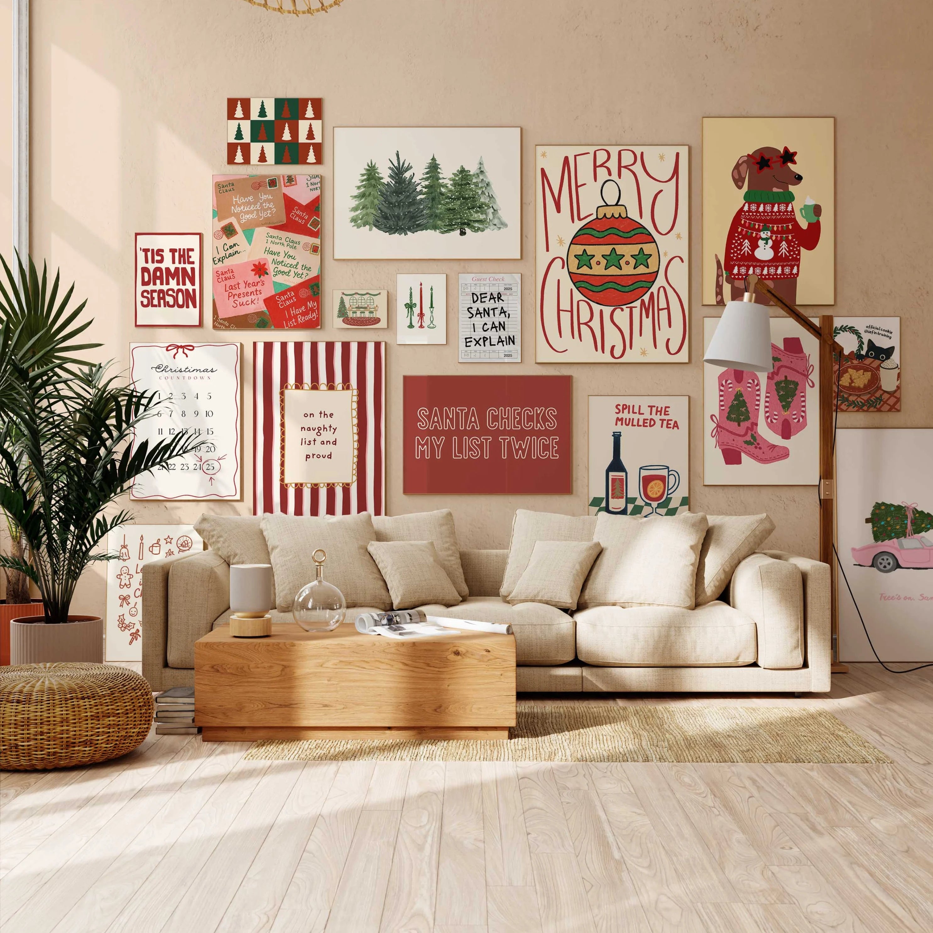 Decorazioni natalizie fatte a mano, oltre 170 stampe